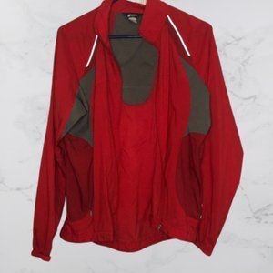 MEC- Red Reflective Windbreaker